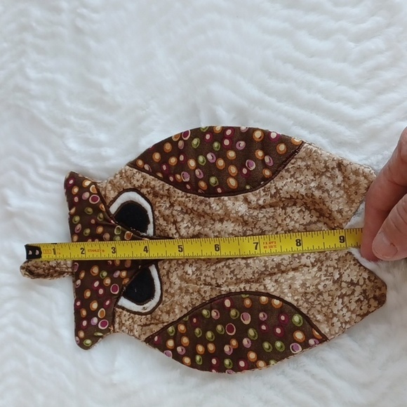 POTHOLDERS Vintage SetOf 3 1960,s 1970,s Owl &Shell Holders - Picture 4 of 8